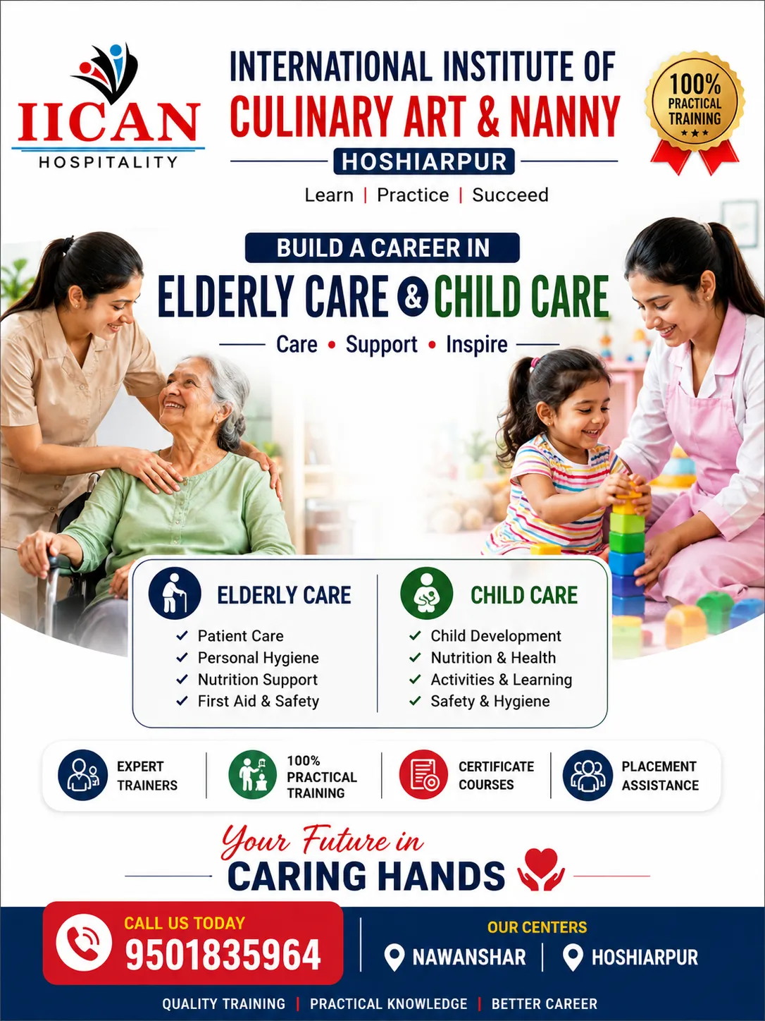 What You'll Learn in Professional Nanny Training: 8 Key Modules Explained  Published by: International Institute of Culinary Arts & Nanny (IICAN) Nawanshahr, Punjab | Nawanshahr (Shaheed Nagar)