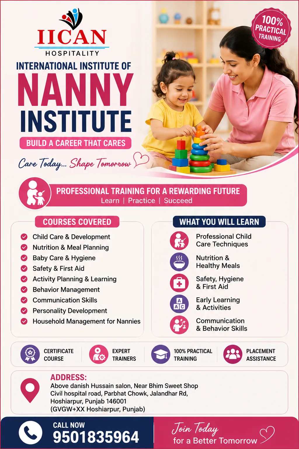 How to Choose the Best Nanny Course in Hoshiarpur: Complete Buyer’s Guide 2026