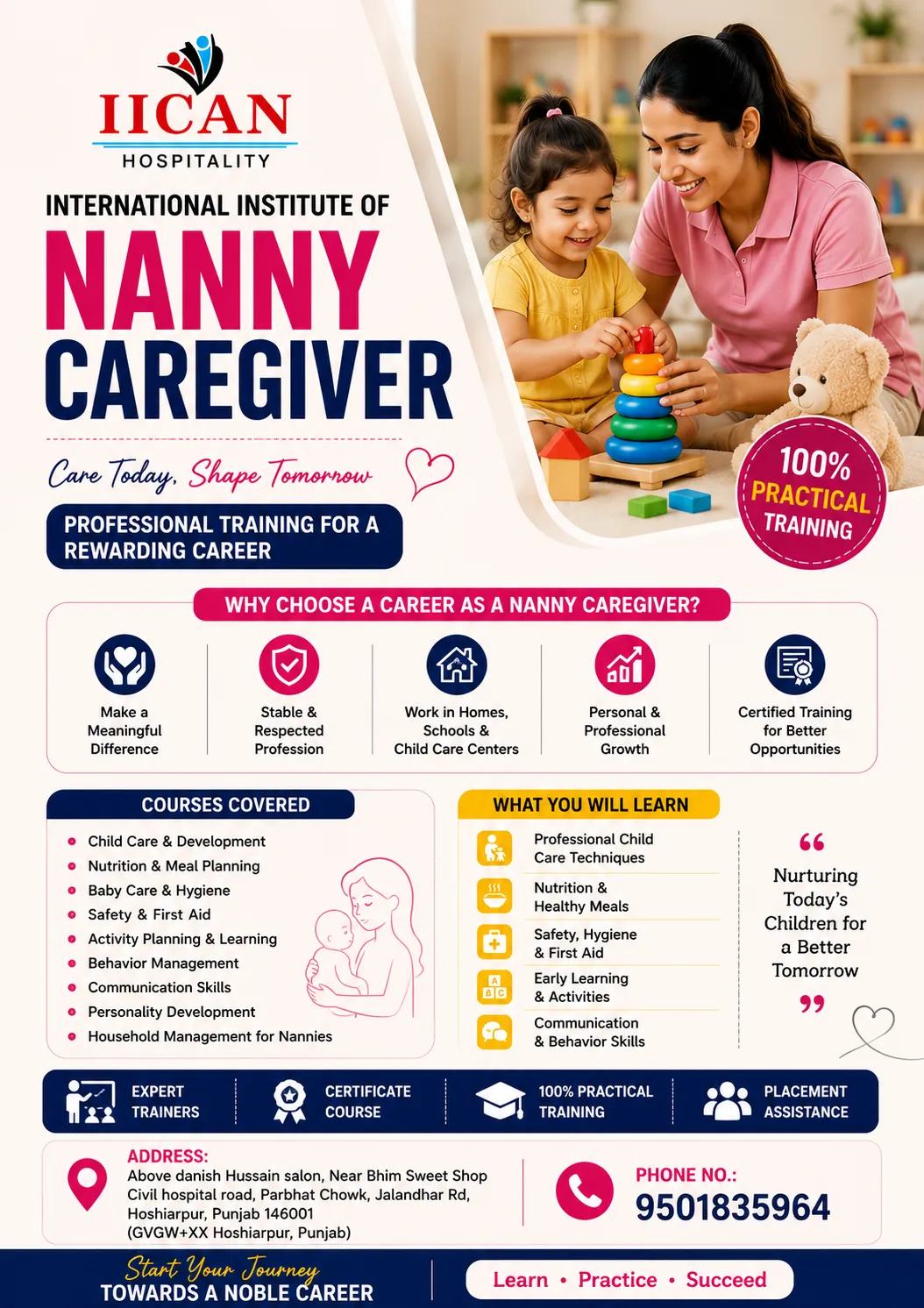 5 Essential Skills Every Professional Nanny Should Master in Hoshiarpur